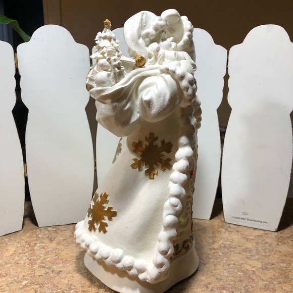 New 2007 Avon Bejeweled Santa With Led Lights, Mint Condition - Picture 4 of 12